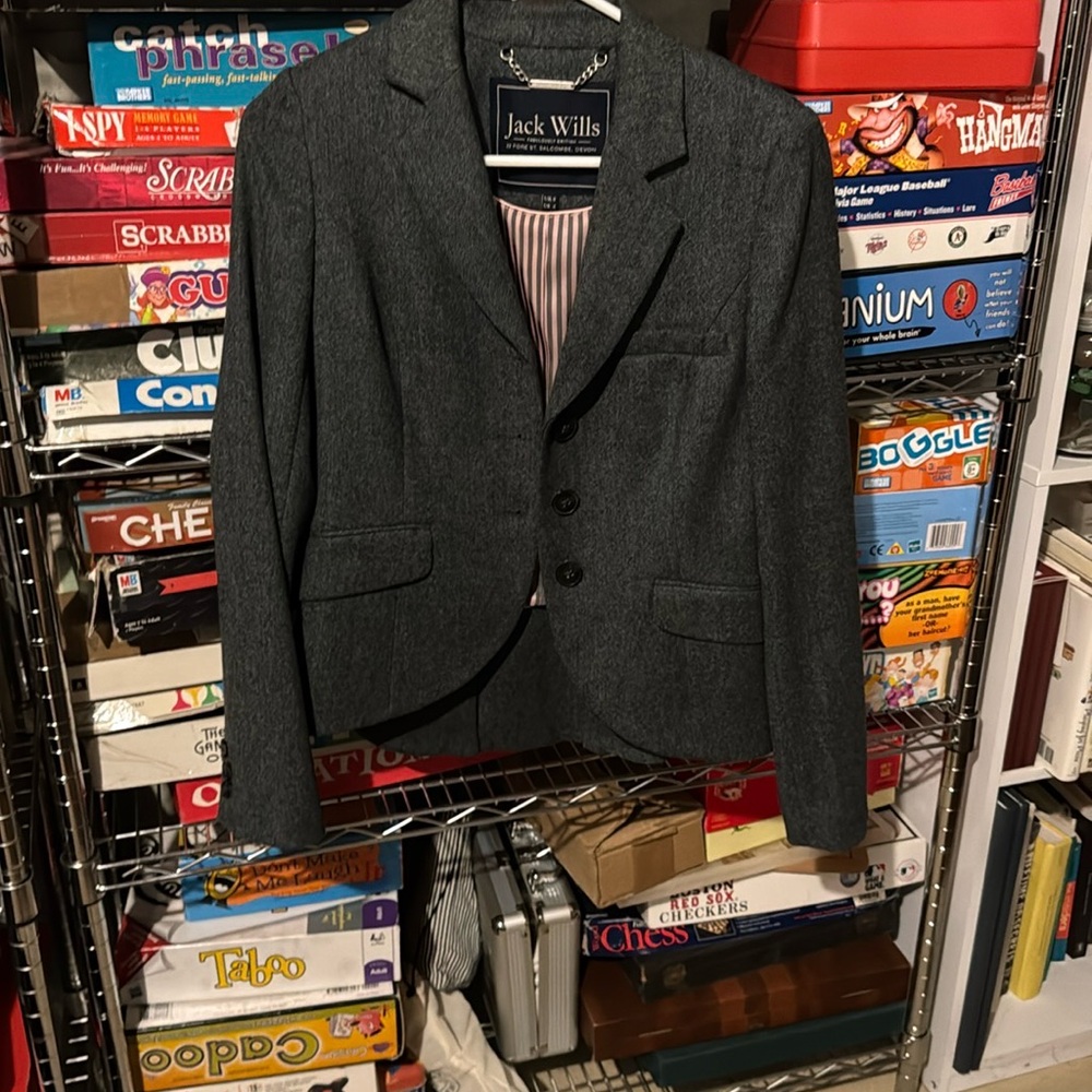 Jack Wills Gray Blazer - US 4